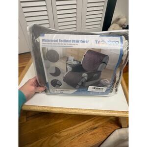 One Piece Recliner Cover Quilted Recliner Slipcover NonSlip